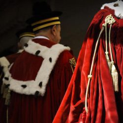 Inaugurazione anno giudiziario 2013, le toghe rosse